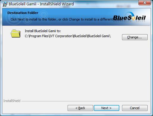 BlueSoleil Gamii